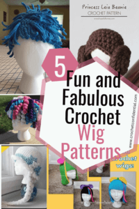 5 Fun and Fabulous Crochet Yarn Wig Patterns