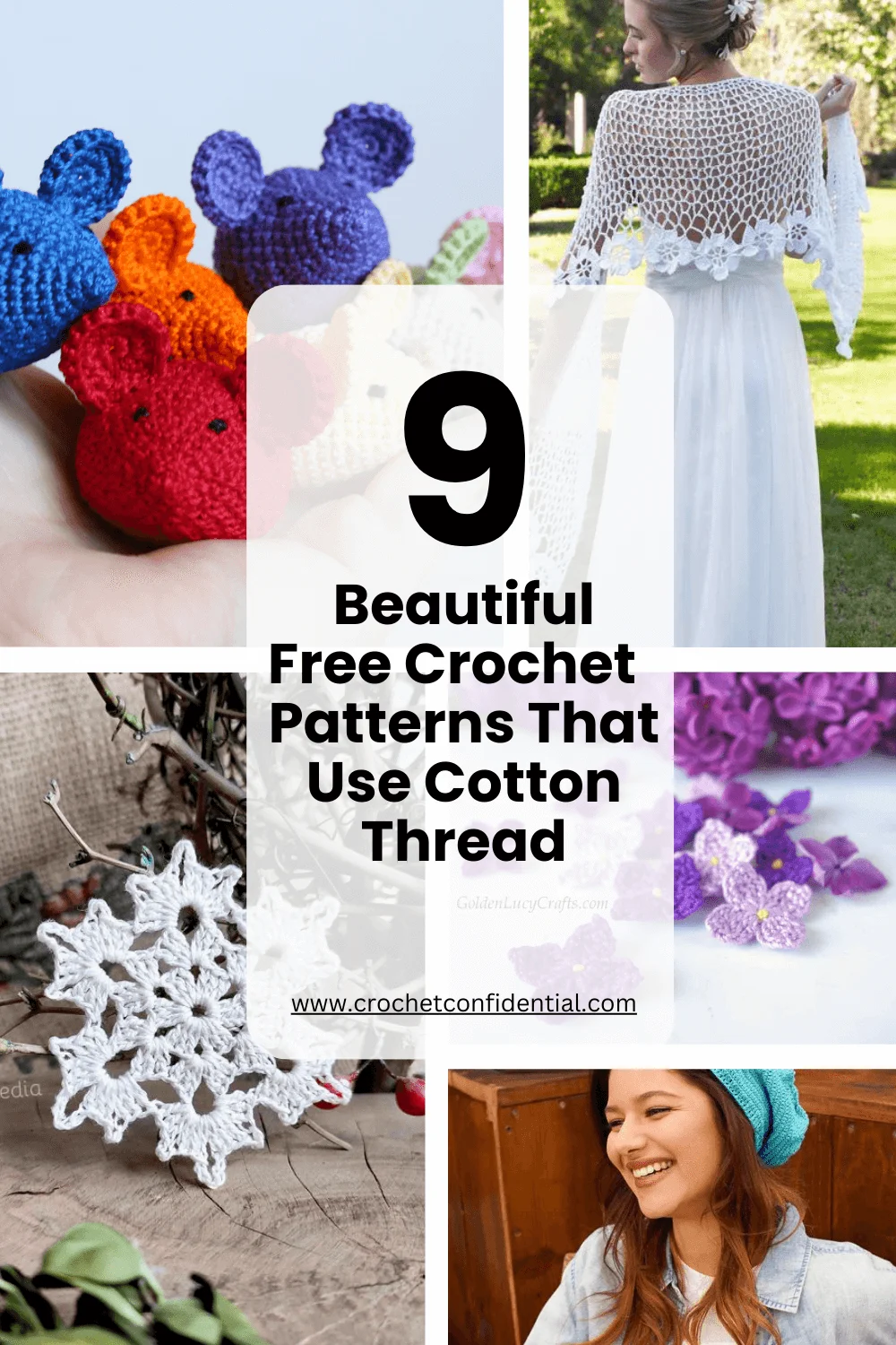 10 Free Crochet Accessory Patterns - Crochet It Creations