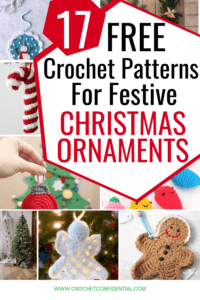17 Festive and Free Crochet Christmas Ornament Patterns